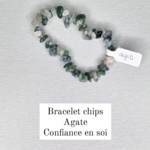 Bracelet chips Agate