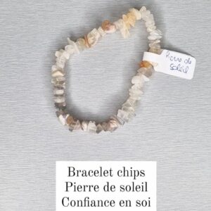 Bracelet chips Pierre de soleil