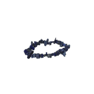 Bracelet chips Lapis-lazuli