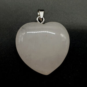 Pendentif coeur Cristal de roche
