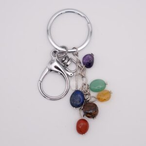 Porte-clefs grappe 7 chakras