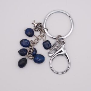 Porte-clefs grappe Lapis-lazuli